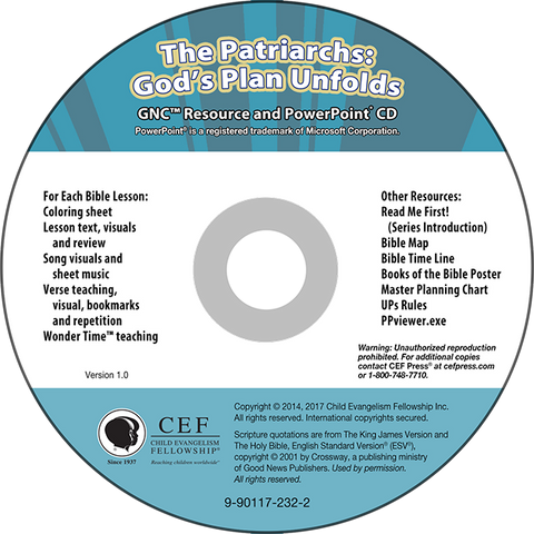 God's Plan Unfolds: The Patriarchs PP CD