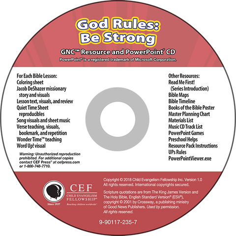 God Rules: Be Strong PP CD